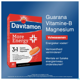 Davitamon more energy 3-in-1 comp30
