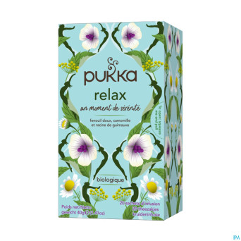 Pukka herbs relax sach 20