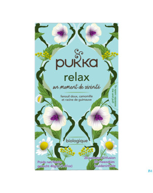 Pukka herbs relax sach 20
