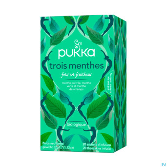 Pukka herbs three mint sach 20