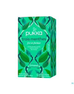 Pukka herbs three mint sach 20