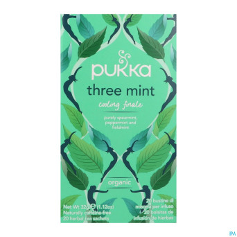 Pukka herbs three mint sach 20