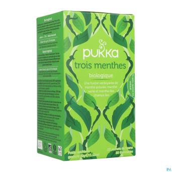 Pukka herbs three mint sach 20