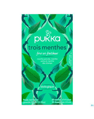 Pukka herbs three mint sach 20