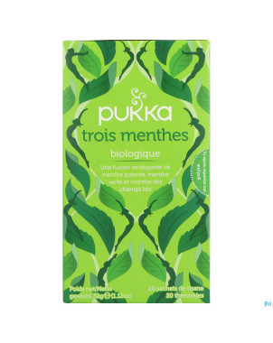 Pukka herbs three mint sach 20