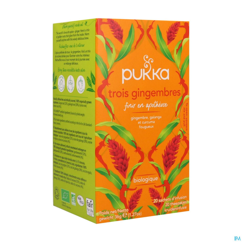 Pukka herbs three ginger sach 20