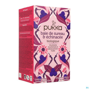 Pukka herbs elderberry & echinacea sach 20