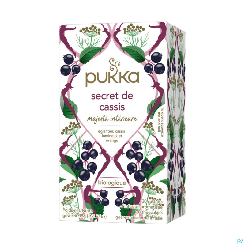 Pukka herbs blackcurrant beauty sach 20