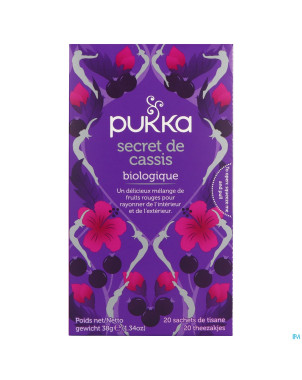 Pukka herbs blackcurrant beauty sach 20