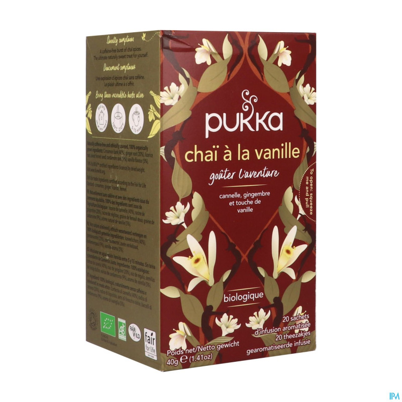 Pukka herbs vanilla chai sach 20
