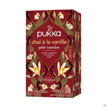 Pukka herbs vanilla chai sach 20