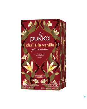 Pukka herbs vanilla chai sach 20