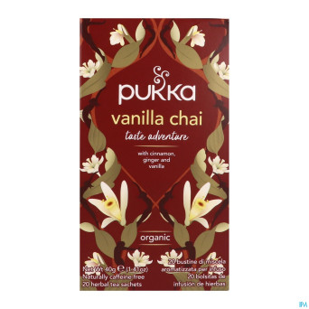 Pukka herbs vanilla chai sach 20