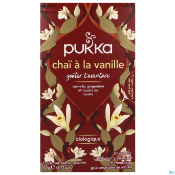 Pukka herbs vanilla chai sach 20
