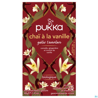 Pukka herbs vanilla chai sach 20