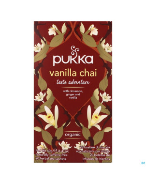 Pukka herbs vanilla chai sach 20