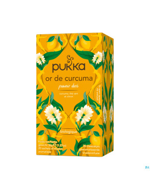 Pukka bio turmeric gold sach 20
