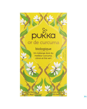 Pukka bio turmeric gold sach 20