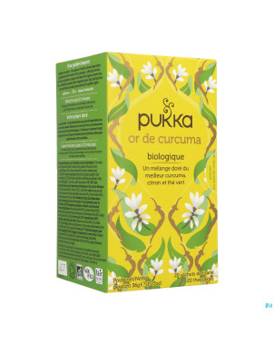 Pukka bio turmeric gold sach 20
