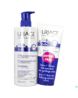 Uriage 1ere hle lav 500ml +1er baume 200ml   promo
