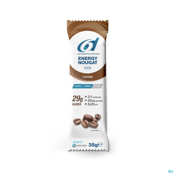 6d energy nougat coffee    6x35g