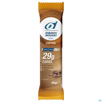 6d energy nougat coffee    6x35g