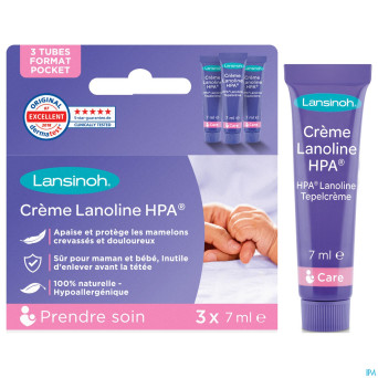 Lansinoh lanoline creme   sach 3x7g