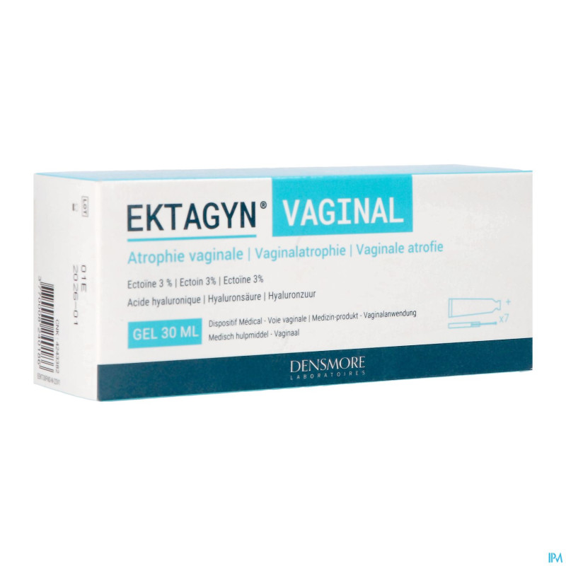 Ektagyn tube 30ml + 7 canules