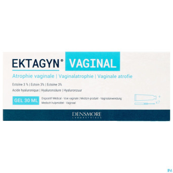 Ektagyn tube 30ml + 7 canules