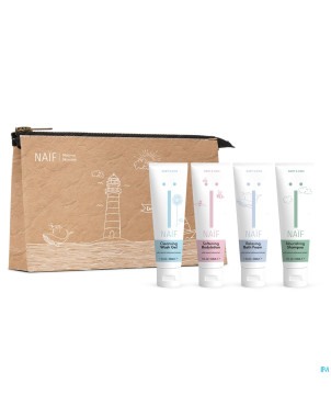 Naif travel kit    4x30ml
