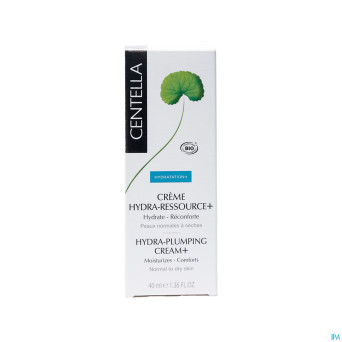 Centella hydra+ creme hydra ressource bio    40ml