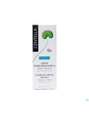 Centella hydra+ creme hydra ressource bio    40ml