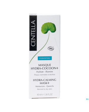 Centella hydra+ masque hydra cocoon bio    40ml