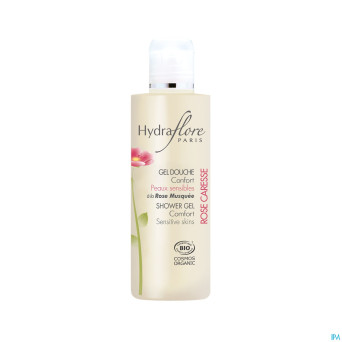 Hydraflore gel douche confort bio rose cares.200ml
