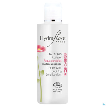 Hydraflore lait corps apais. bio rose cares. 200ml