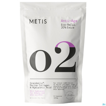 Metis anti-age 02 eco refill    v-caps 72