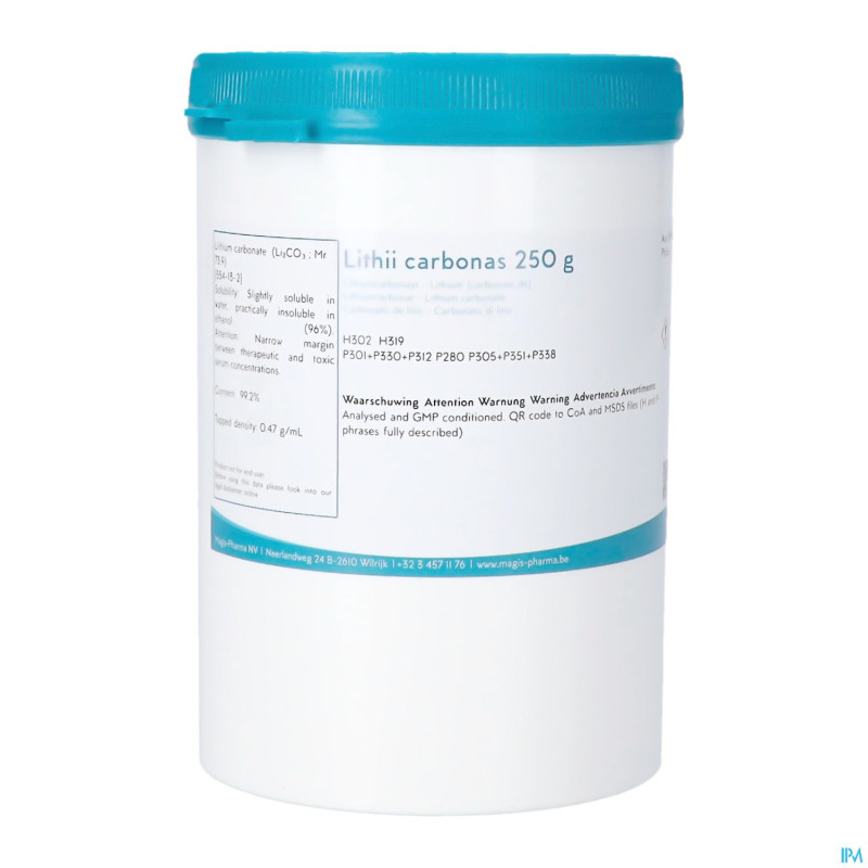 Lithium carbonate 250g    magis