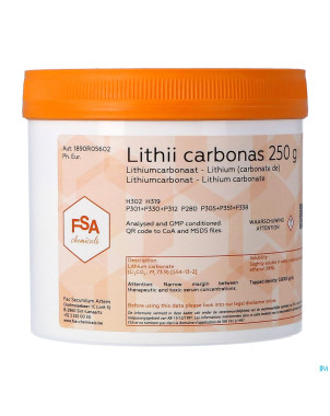 Lithium carbonate 250g    magis