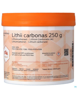 Lithium carbonate 250g    magis