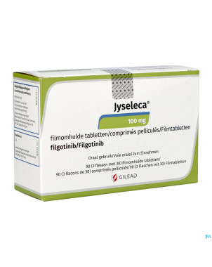 Jyseleca 100mg comp pell  3 x 30