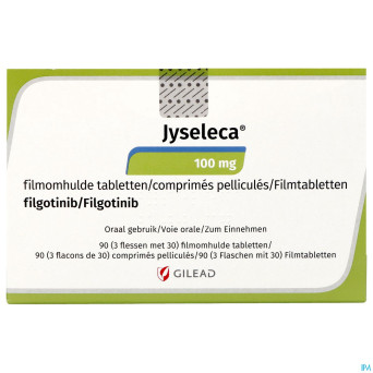 Jyseleca 100mg comp pell  3 x 30