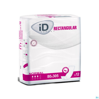 Rectangular pad 30,5x8 pe+s    12