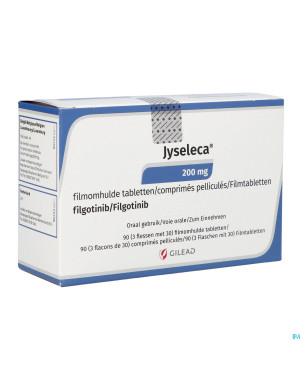 Jyseleca 200mg comp pell  3 x 30