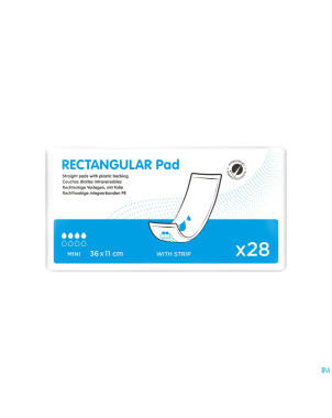 Rectangular pad 36x11 pe+s    28