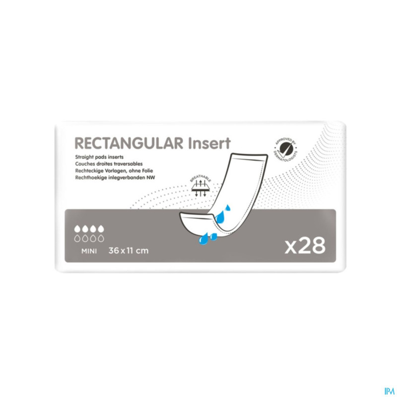 Rectangular pad 36x11 nw    28