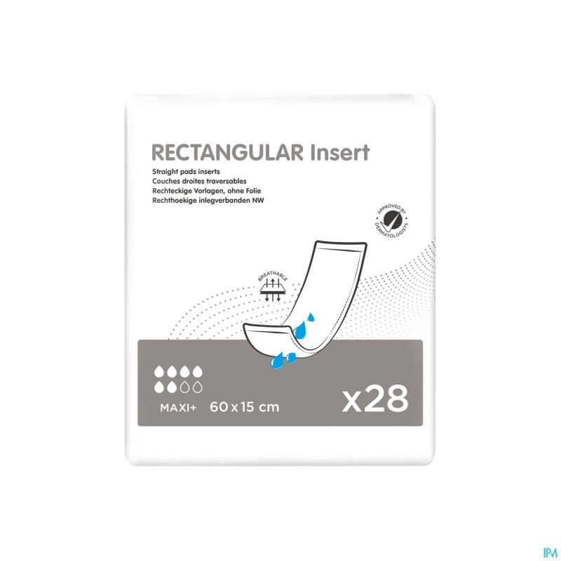 Rectangular pad 60x15 nw    28