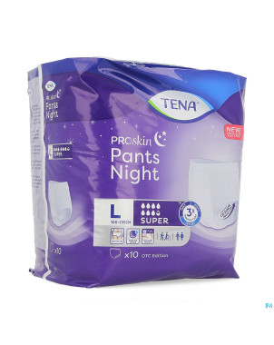 Tena proskin pants night super large    10