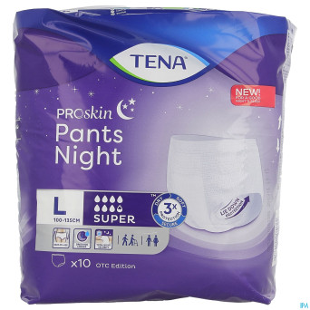 Tena proskin pants night super large    10