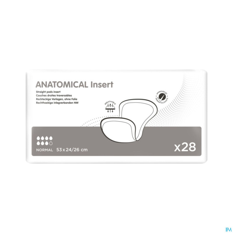 Rectangular pad anatomical pe    28