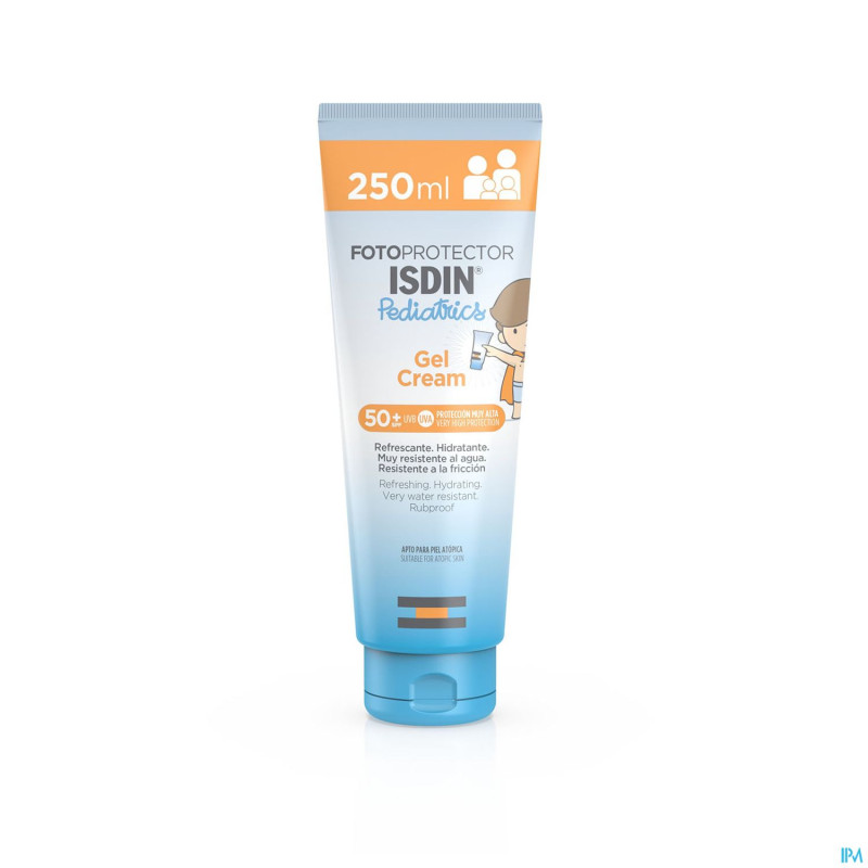 Isdin fotoprotectorpediatrics gel cream ip50 250ml